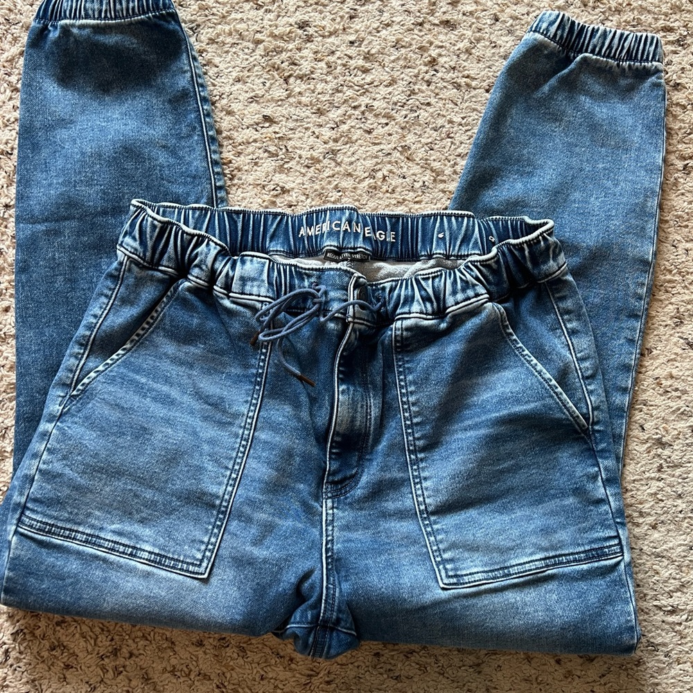 AE denim jogger